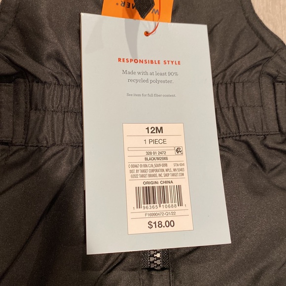 NWT 12 months snow bibs - Picture 2 of 2